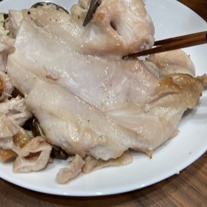 鶏モモ肉の丸ごと焼き